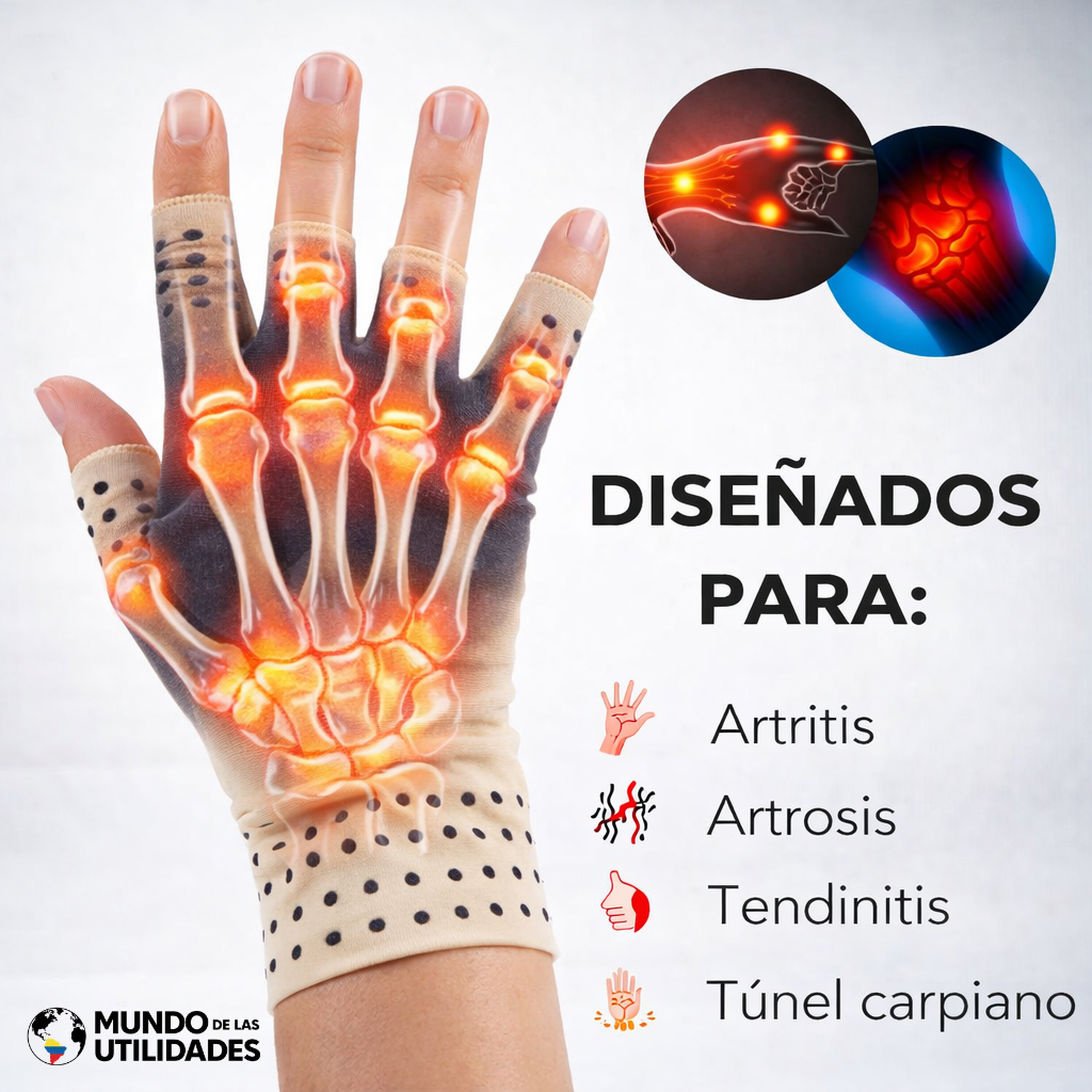 Recupera tu Movilidad: Guantes de Compresión Magnética para el Dolor de Manos